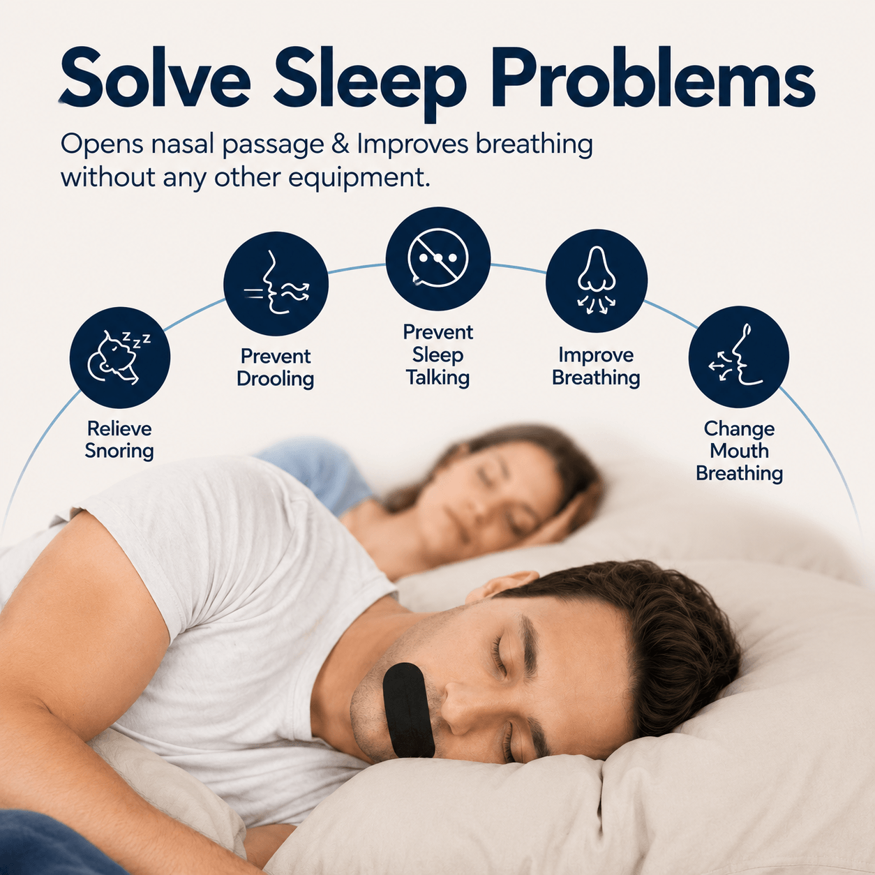 SleepSeal™ Premium Mouth Tape