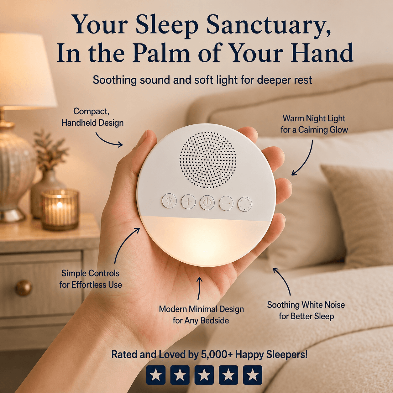HushTone™ Sleep Sound Machine