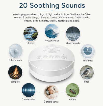 HushTone™ White Noise Machine