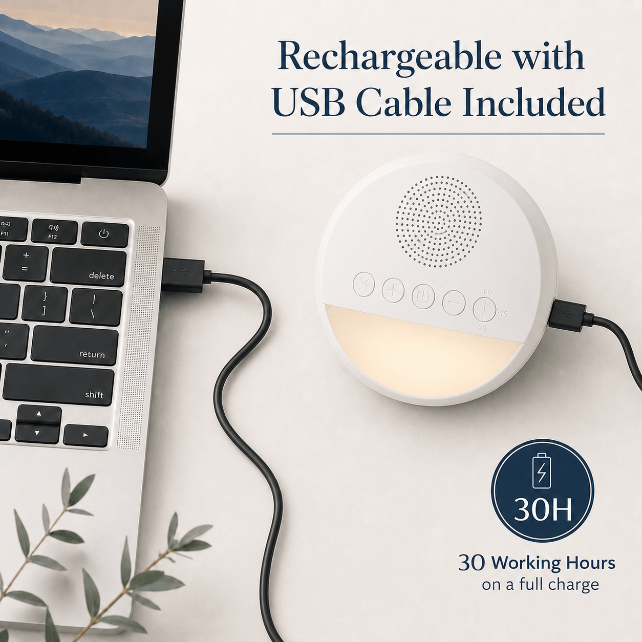 HushTone™ White Noise Machine