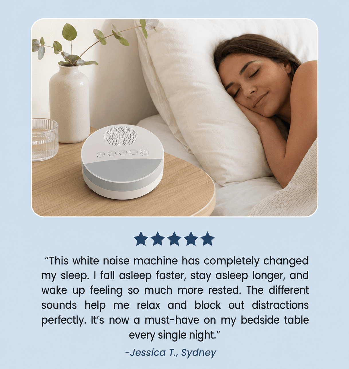 HushTone™ White Noise Machine