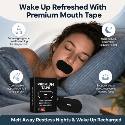 SleepSeal™ Gentle Mouth Tape