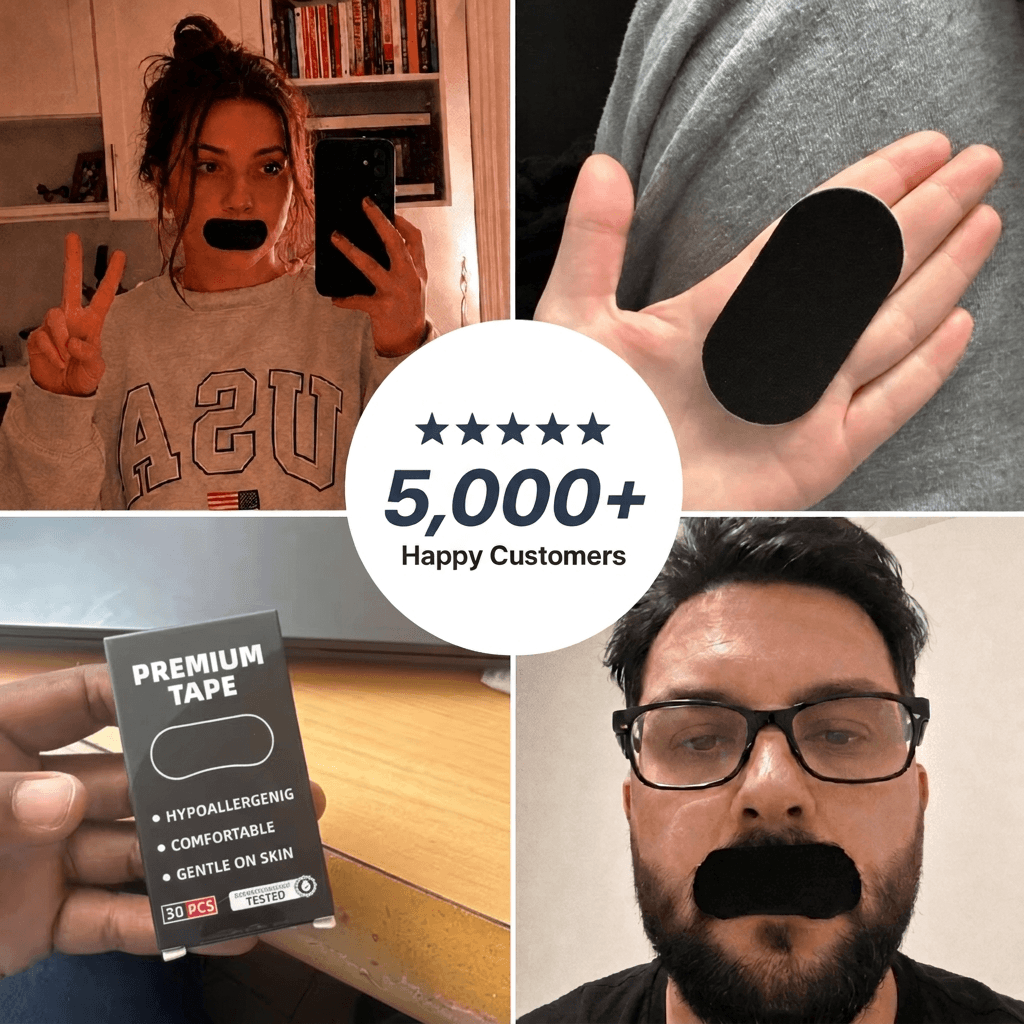 SleepSeal™ Gentle Mouth Tape