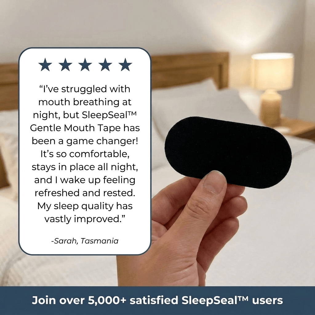 SleepSeal™ Gentle Mouth Tape