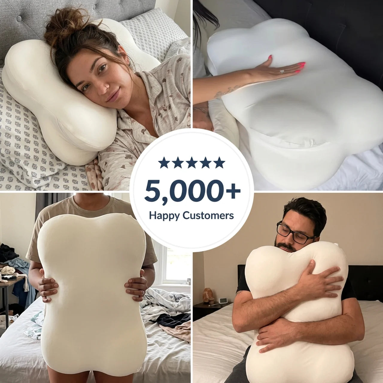 CloudLuxe™ Contour Sleep Pillow