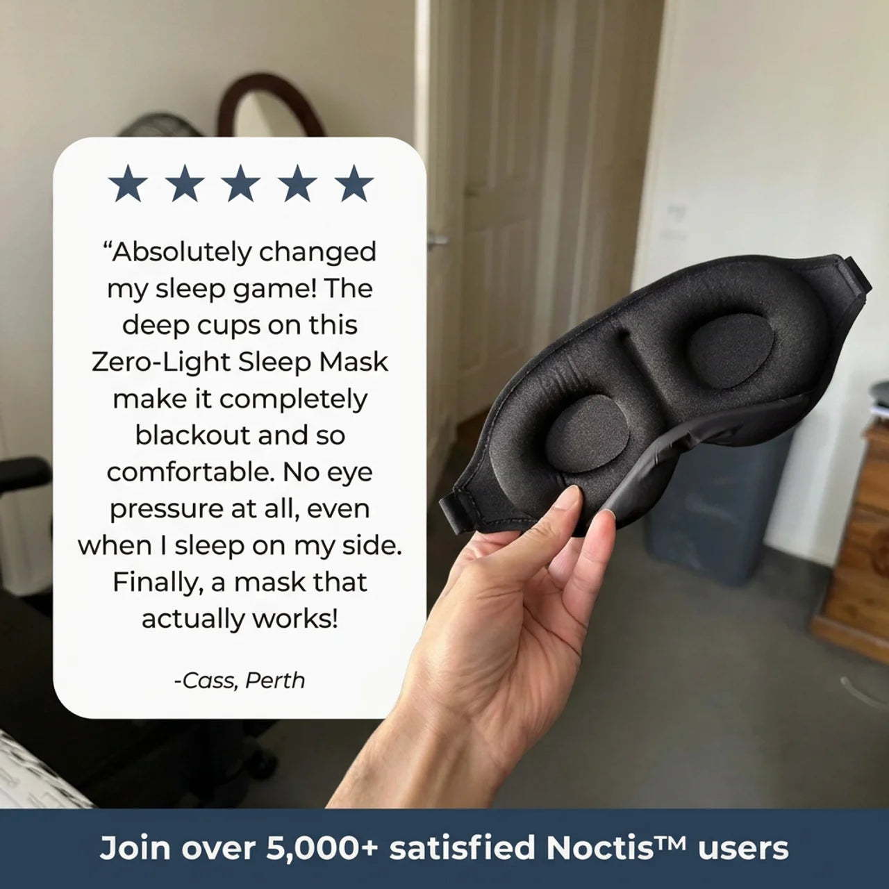 Noctis™ Zero-Light Sleep Mask